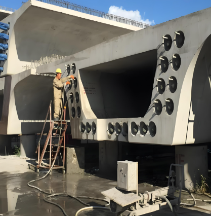 贵南压浆料施工流程及注意事项